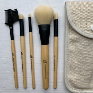 Elf 5-piece natural brushes